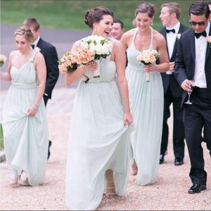 Jenny Yoo Aidan Convertible Bridesmaid Dress in SPEARMINT